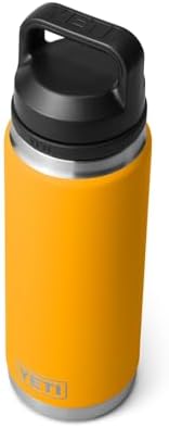 YETI Rambler 26 oz Bottle, Leakproof, Vacuum Insulated, Stainless Steel with Chug Cap, Beekeeper
