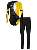 Kinder Mädchen Trikot mit Leggings zum Tanzen.