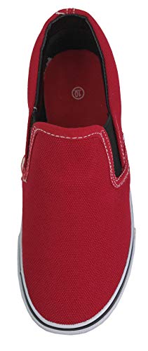 Image of Kid's Classic Slip On Canvas Sneaker Tennis Shoes | Casual Shoes