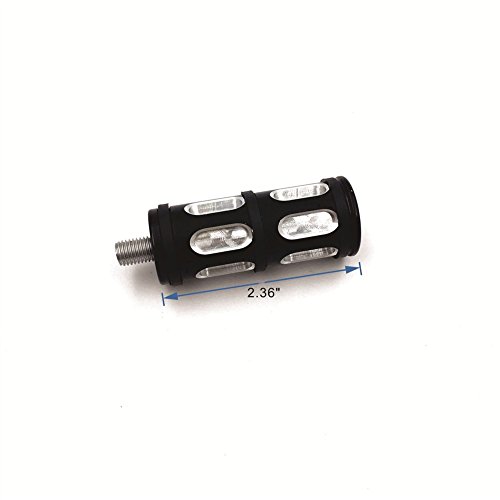 NBX- Style 101-1 Pièce Noir Billette Levier de vitesse pour Harley Davidson tous les modèles (Street Bob FXDB/Fat Bob FXDF/Low Rider FXDL/Low Rider S FXDLS/Wide Glide FXDWG/Softail Slim FLS) Cover