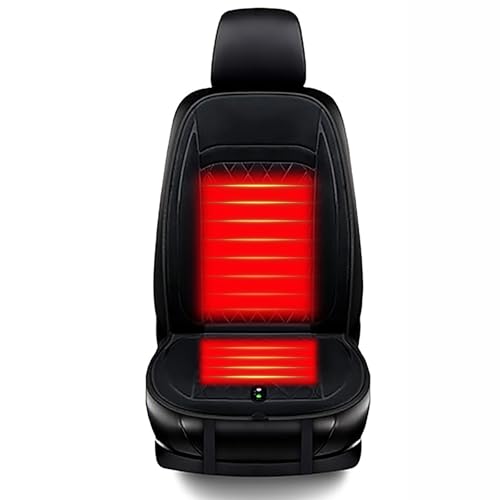 LJLBFB Auto Sitzkissen für Honda M-NV 2020-2025, Winter Autositz Auflage Mit Voller Rückenlehne Warm Bequem Weich Plüsch zum Fahren im Winter,A-Black