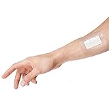 Transparent Waterproof Adhesive Film Skin Dressing - 10 Bandages Pack - 4 x 4.75 inches (10 x 12cm) - Clear Shower Moisture Barrier Patch, Shield for Catheters, Ports and Wounds, Tattoo Supply