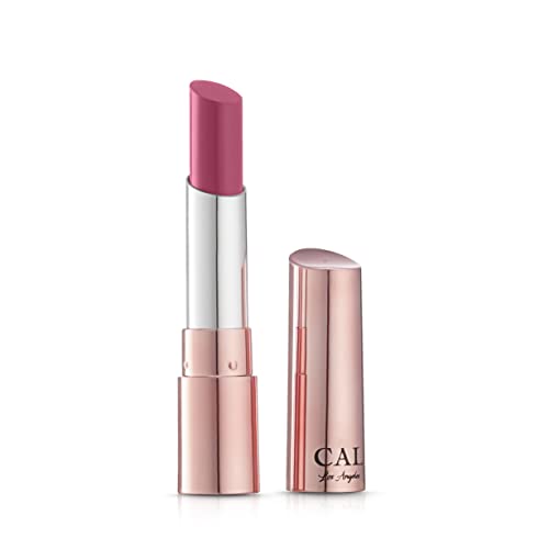 Image of CAL Losangeles Bullet Matte Lipstick, Long Lasting & Smudge Proof Lip Color for Womens Everyday Use with Nourishing & Hydrating Formula, Lipsticks for Girls /Women(Temptation)