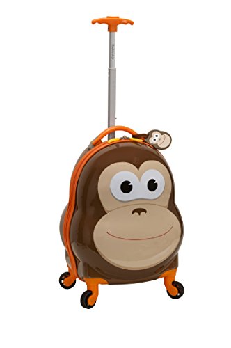 Rockland Jr. My First Luggage Polycarbonate Hardside Spinner, Dinosaur, My First Luggage Polycarbonate Hardside Spinner