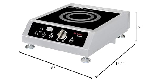 Image of SPT SR-34AC 3400W Commercial Countertop Induction Range