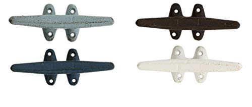 Dock Cleat Wall Hooks, Set Of 4 #TOP4