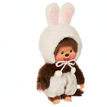 もんきち Amazon.co.jp: Sekiguchi 265237 Fluffy Bunny Monchhichi S