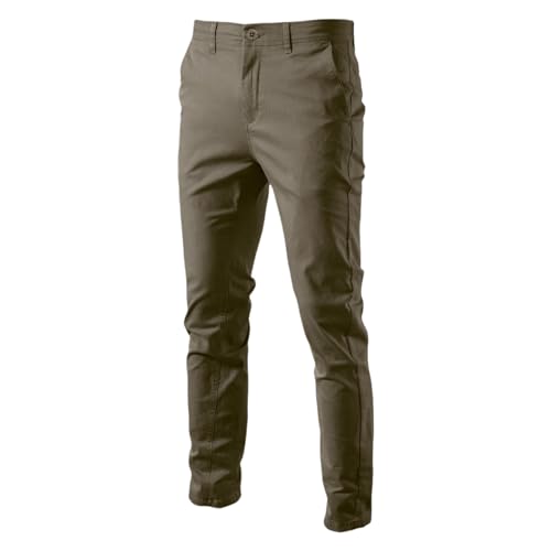 Men's Autumn Winter Breathable Business Versatile Cotton Casual Pants
