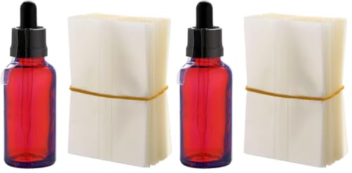 Image of 200Pcs Shrink Bands for 50ml Bottles, 61x103mm Clear Perforated Shrink Wrap Bottle (for 50ml Glass Bottle) (Pack of 2)