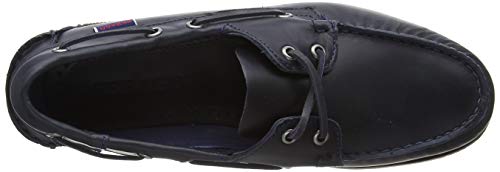 Image of Sebago Endeavor Waterproof Boat Moccasins - All Leather Moccasins for Men with Canoe Moc, Leather Lining, 360 Laces, Non-slip Soles