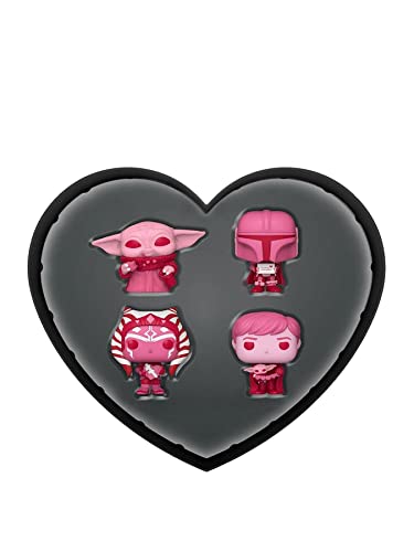 Funko Pocket Pop! Star Wars: the Mandalorian Val Box 4 Pieces, Grogu, Keychain Novelty Keyring, Collectable Mini Figure - Image 2