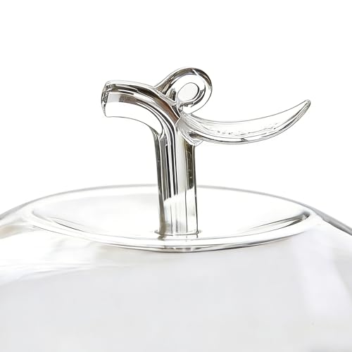 Szklana kopuła w kształcie owocu, dekoracja stołu, pyłoszczelny wyświetlacz 12 cm z drewnianą podstawą, szklana kopuła na biżuterię, przedmioty kolekcjonerskie, figurki, lalki, wystrój domu, biura