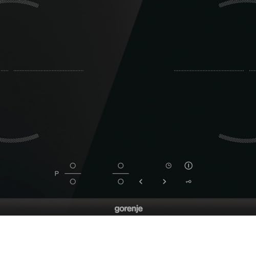 Gorenje GI6401BCE Induktions-Kochfeld / 60 cm/TouchControl/PowerBoost/Timer/ChildLock/Restwärmeanzeige/Schwarz