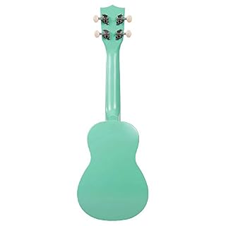 Kala Surf Green Soprano Shark Ukulele – MK-SS/GRN Bundle with a Kala Tuner and Lumintrail Polishing Cloth - Les Beatles, Paul McCartney, John Lennon, RIngo Starr, George Harrison Kala Surf Green Soprano Shark Ukulele - MK-SS/GRN Bundle with a Kala Tuner and Lumintrail Polishing Cloth – Image 5