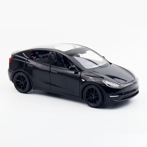 MODVKVK Tesla Model Y 1:32 Modèle Voiture Jouet avec lumière et Musique, Fonction de Retrait, Alliage Moulé sous Pression, Idéal pour Les Enfants à Partir de 3 Ans...