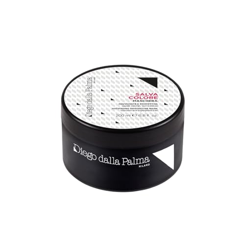 Diego dalla Palma | SALVACOLORE - Maschera Capelli Ravvivante e Protettiva, per Capelli Colorati o con Mechès Prolunga la Durata del Colore, 200ml