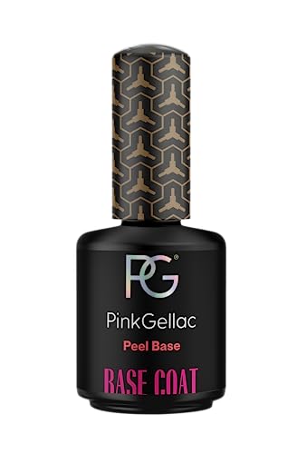 Pink Gellac Peel Off Nagellack - Peel Off Base Coat Gel Für Einfache Entfernung - Gellack Einfache Anwendung - UV Nagellack Made in Holland