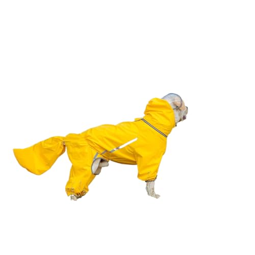 犬 レインコート 可愛い 犬 カッパ 犬服 ペット 雨具 ペットレインコート フード付き 着脱簡単 梅雨対策 通気 防雪 防水 防塵 汚れ防止 風よけ寒さ対策 耐久性 快適 軽量 携帯便利 散歩 中大型犬