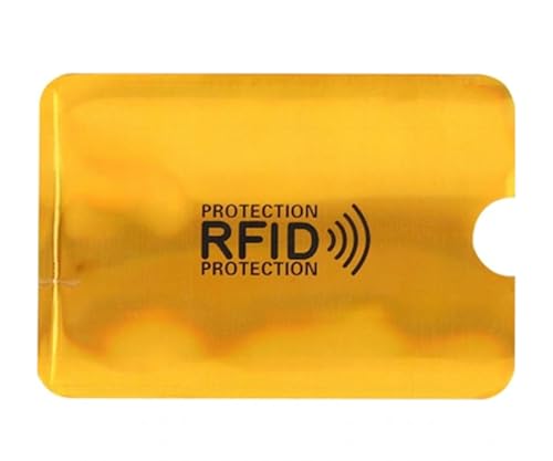 Rfıd NFC Antistatik Alüminyum Metalize Kart Koruyucu Kılıf