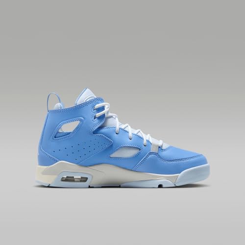 Jordan Flight Club '91 Big Kids' Shoes (DM1685-400, Legend Blue/Pure Platinum/Sail/Hydrogen Blue)3
