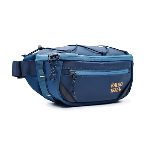 KalgoTeal Reise-Bauchtasche | Hüfttasche 3L, mit verstellbarem Riemen, wasserabweisend