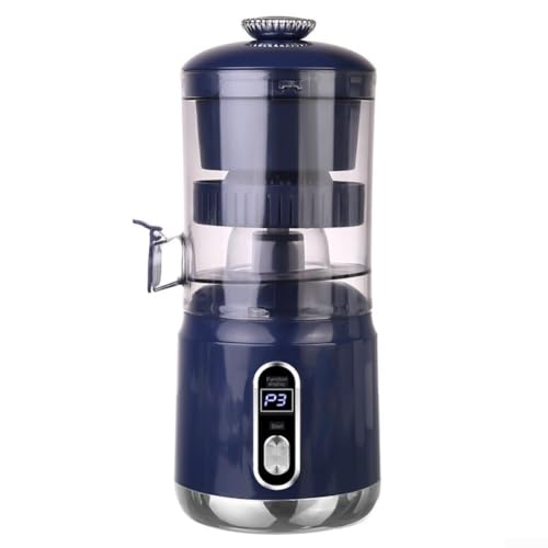 Valixirant Presse-agrumes orange pour écran LCD Prime 12 000 tr/min avec rendement - Pièces amovibles - Vert (bleu)