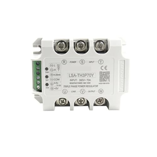 Relais statique triphasé 90A 20KW avec régulateur de tension alternative et ventilateur