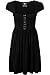 Killstar Punk-Tured - Mini vestido para bebé Negro XS