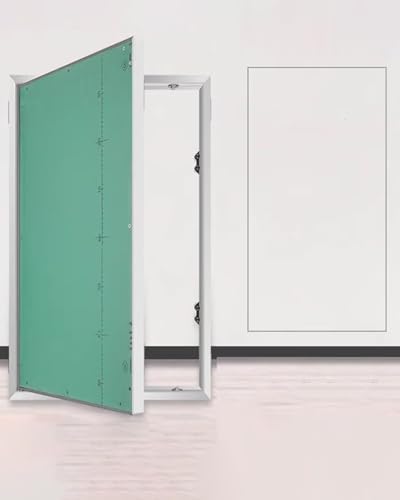 Tapa de caja electrica y panel de acceso oculto para inspeccion de tabiqueria seca