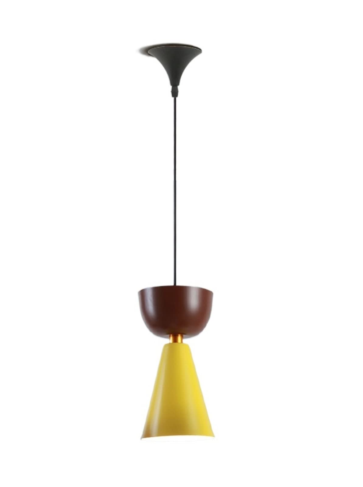 Lustre illumination d'énergie économisation en fer noir réglable