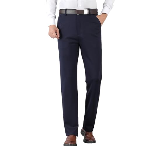 Calormas Mens Dress Pants, Timelessflex - Men's High Stretch Straight Fit Pantes, Suit Work Pant, Business Dress