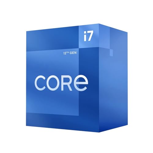 Image of Core i7 12700 12th Generation 2.10 GHz Upto 4.90Ghz LGA 1700 Socket 12 Cores 20 Threads 25 MB Smart Cache Desktop Processor (Comes with Stock CPU Fan and Thermal Paste).