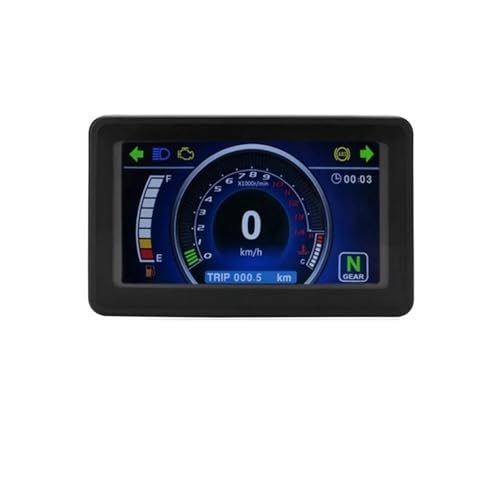 Tachymètre et compteur kilométrique de moto universel multifonction pour un contrôle total