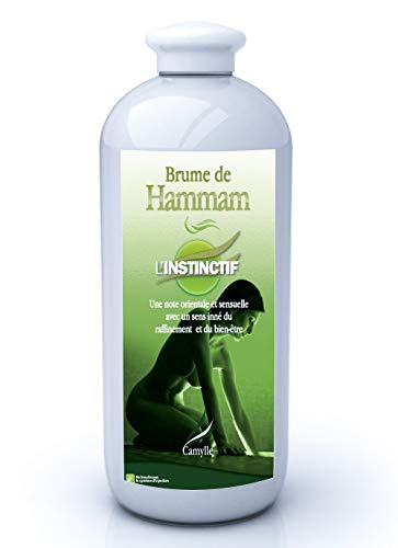 Camylle - Steam Bath Fragrance L'Instinctif - Fragrances Made from Essential Oils for Steam Rooms, Steam Baths, or Steam Showers - with a languorous and Oriental Fragrance - 1000ml