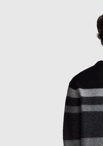 Pull homme col rond Benetton en maille classique - 4