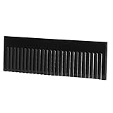  Redxiao Peine de rebosadero de Acuario, Negro 6,89x1,97x0,16 Pulgadas Peine de desbordamiento de Acuario, Tienda de Peces domésticos para Acuario para Tanque de Pesca para Caja de desbordamiento