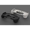 New Matte Non-Slip Hand Grip Handle Joypad Stand Case Holder with L2 R2 Trigger Button for PSV 2000 PS VITA 2000 Game Console-Black.