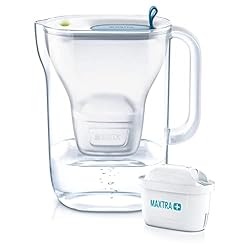 ブリタ 浄水器 ポット スタイル ブルー ろ過水容量1.26L 全容量2.4L マクストラプラス カートリッジ 1個付 【日本正規品】
