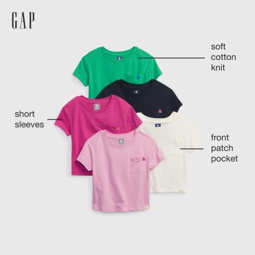 Gap Baby Girls Mix And Match Pocket T-Shirt T Shirt, Multi, 18-24 Months Us #TOP3