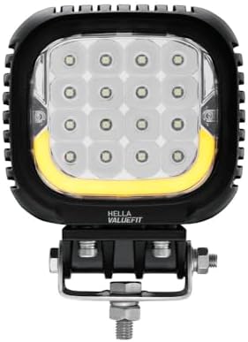 HELLA Valuefit 1GA 357 109-231 LED-Arbeitsscheinwerfer S5000 2.0-12/24V | 5000lm - Anbau - Bügelsystem - weitreichende Ausleuchtung - Kabel: 500mm - Stecker: DEUTSCH Stecker - Meng