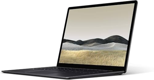 2019 Microsoft Surface Laptop 3 with Intel Core i5-1035G7 (15-inch, 16GB RAM, 256GB SSD) (QWERTY English) Black (Renewed)