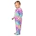 J JOYSAY Fashion Rainbow Baby One-Piece Footies Cotton Newborn Baby Boy Clothes Front Sleeper Pajamas for Boy 18M