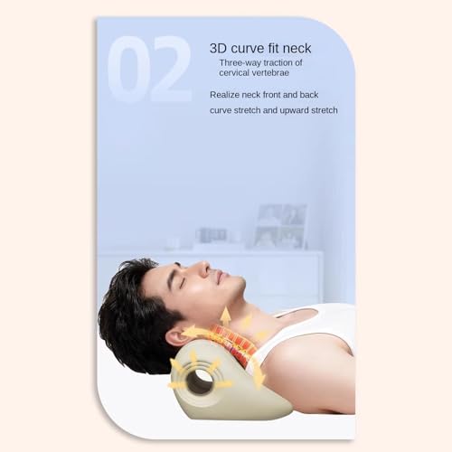 Almohada estiradora de cuello para eliminar la rigidez muscular en el sofá 5