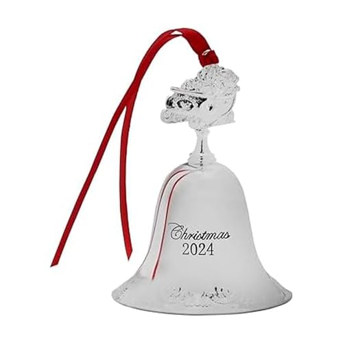 Wallace 2024 versilberte Grande Barockglocke Ornament 30. Auflage – Ansicht 1