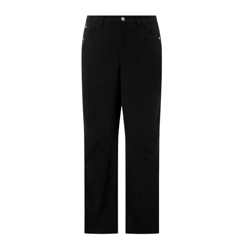 Women's Corduroy Barrel Pants Loose Low Rise Capri Pants Spring Fall Casual Cropped Pants with Pockets2