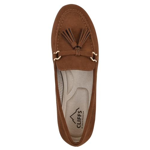 Image of Cliffs by White Mountain Women's Gush Cushioned Driving Moccasin Loafer Flat