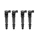 4PCS Ignition Coils 129700-4510 Compatible For Honda CBR600 F4 1999-2000 F4i 2001-2006 CBR900RR CBR600RR CBR 600 600RR 900RR 30700-MEE-641