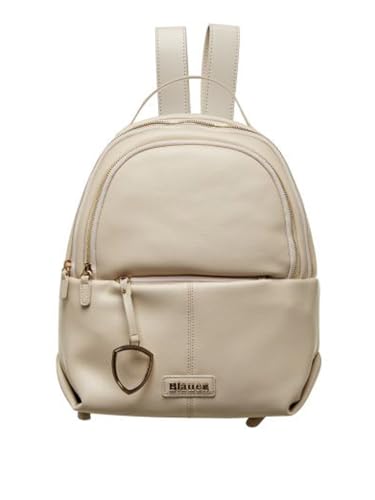 Sac à dos femme Blauer S6VOLD01 blanc aux finitions haut de gamme