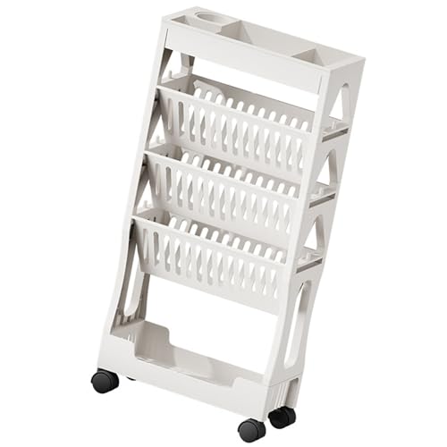 Chariot de cuisine à roulettes pour optimiser les petits espaces - 2