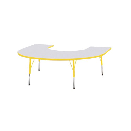 Jonti-Craft Berries 6445JCA007 Horseshoe Activity Table, A-Height (24